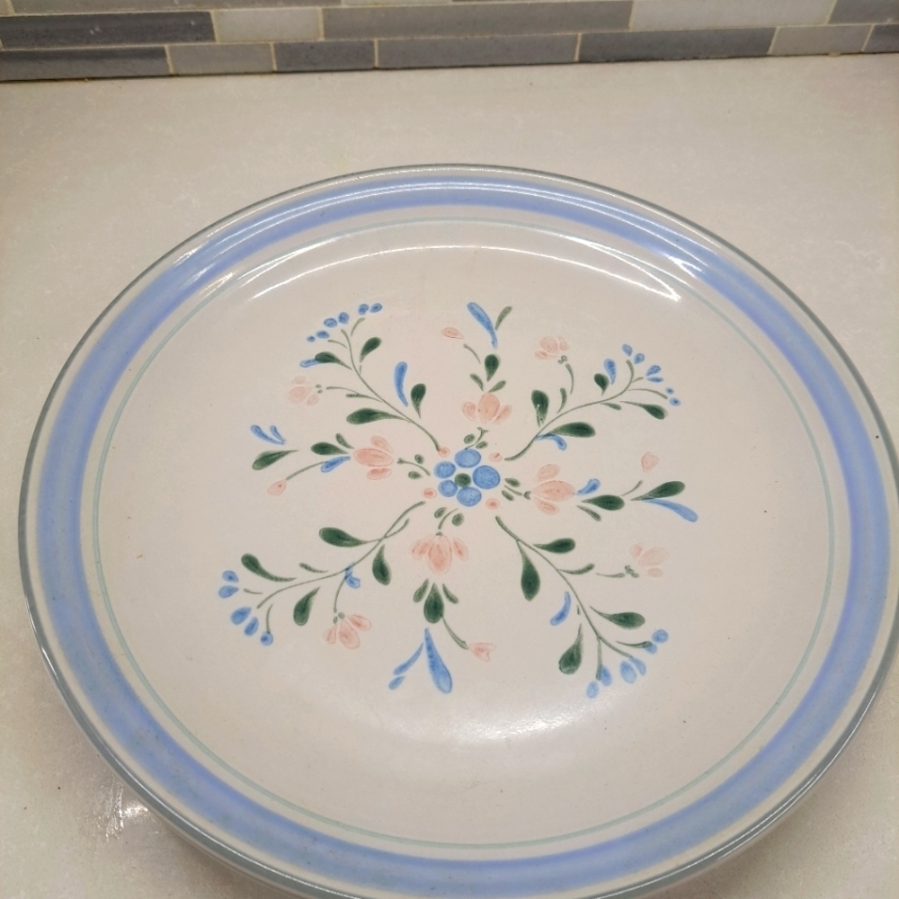 2 plates Fascino stoneware - Picture 2 of 3